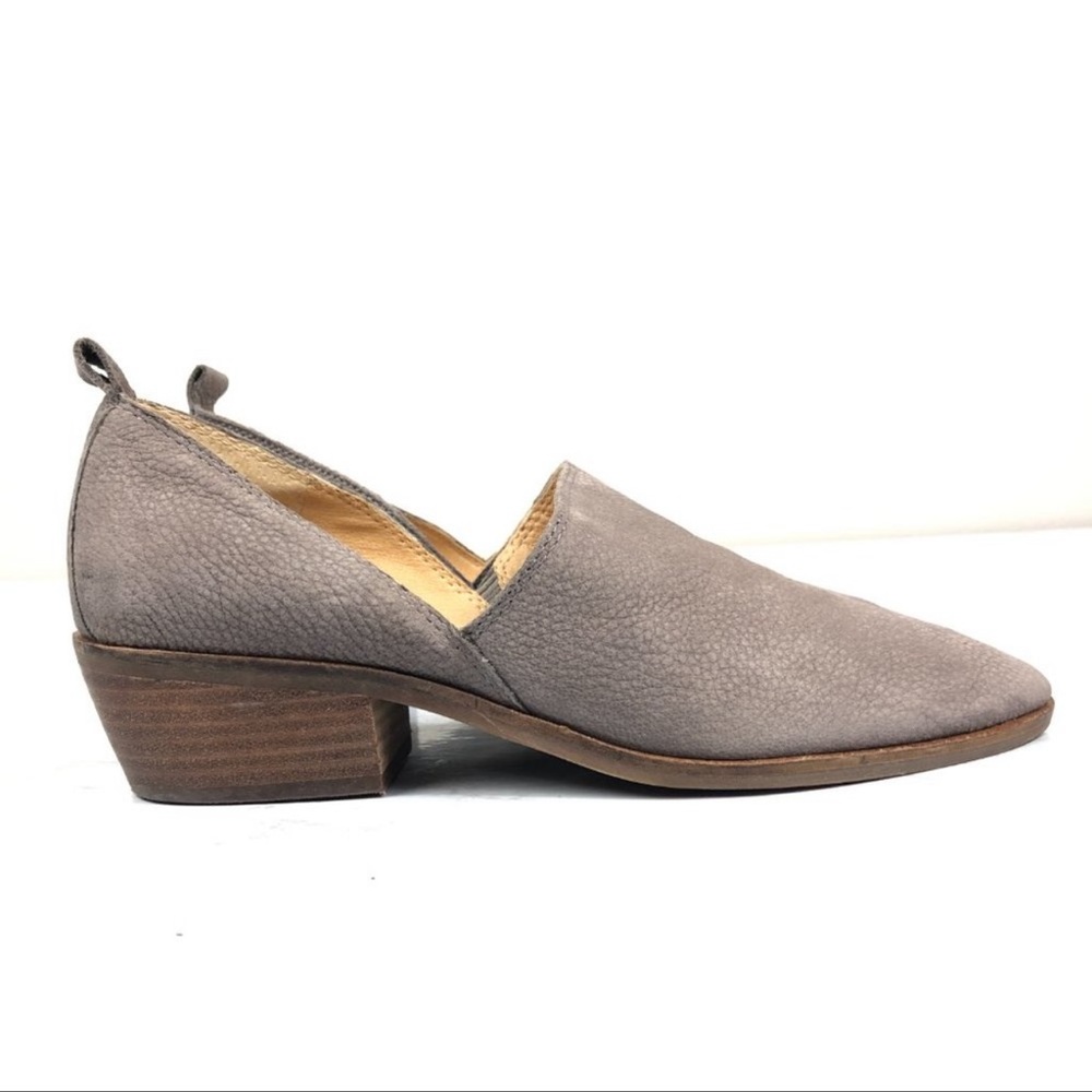 EUC Lucky Brand Morriah Ankle Booties Grey